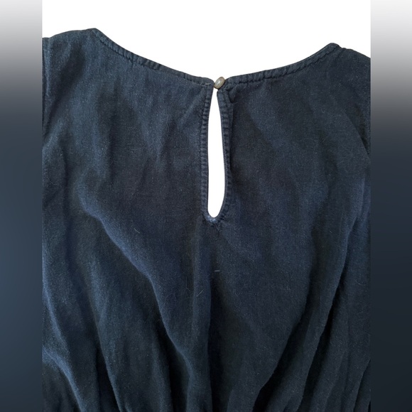 Universal Thread Washed Black Sleeveless Cutout Jumpsuit - Size Small - Picture 8 of 9